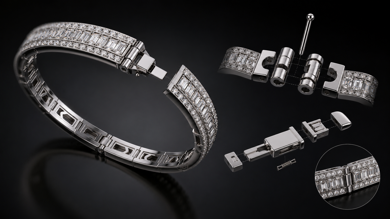 Engineering Movement in Jewelry CAD: Hinges, Clasps, Tolerances, and Multi-Part Construction